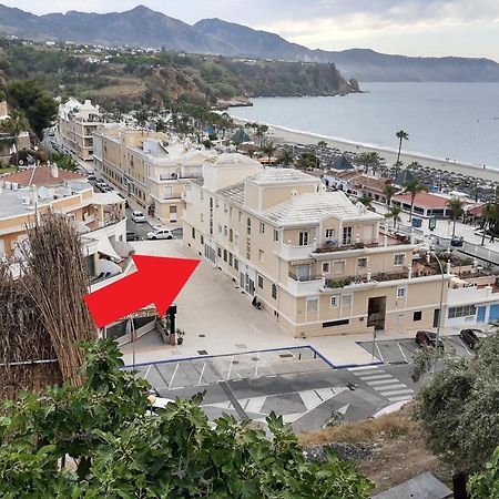 Komfortable Ferienwohnung Erste Strandreihe Playa Burriana Nerja Esterno foto